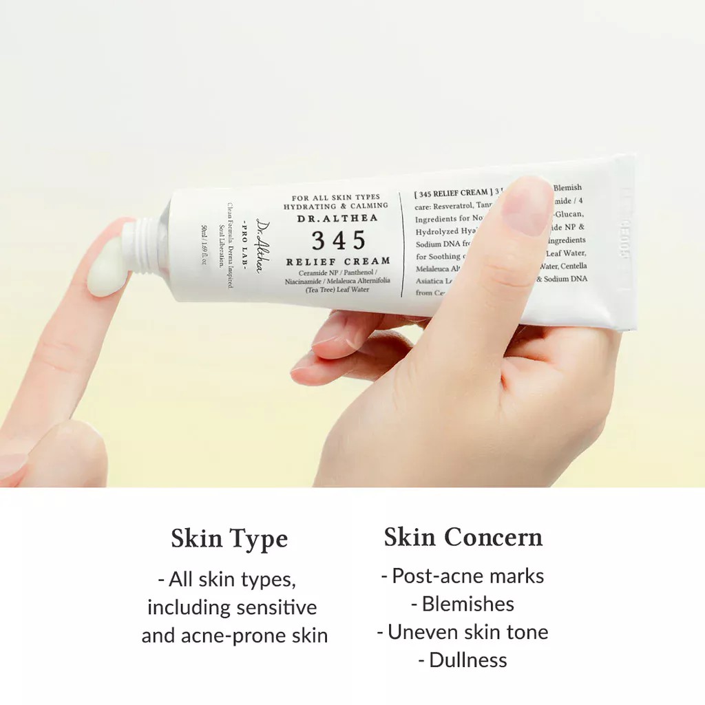 Dr.Althea-345-Relief-Cream-50-ml-4 (1) Dr. Althea 345 Relief Cream 50 gm made in Korea - Image 1