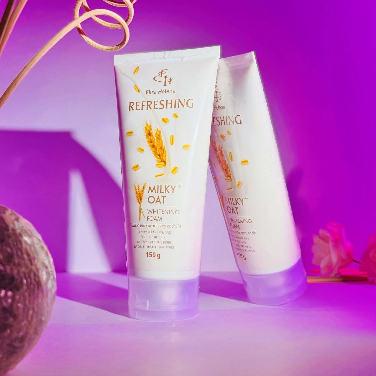 FB_IMG_1771087488227 (1) Refreshing Milky Oat Whitening Foam - Image 1