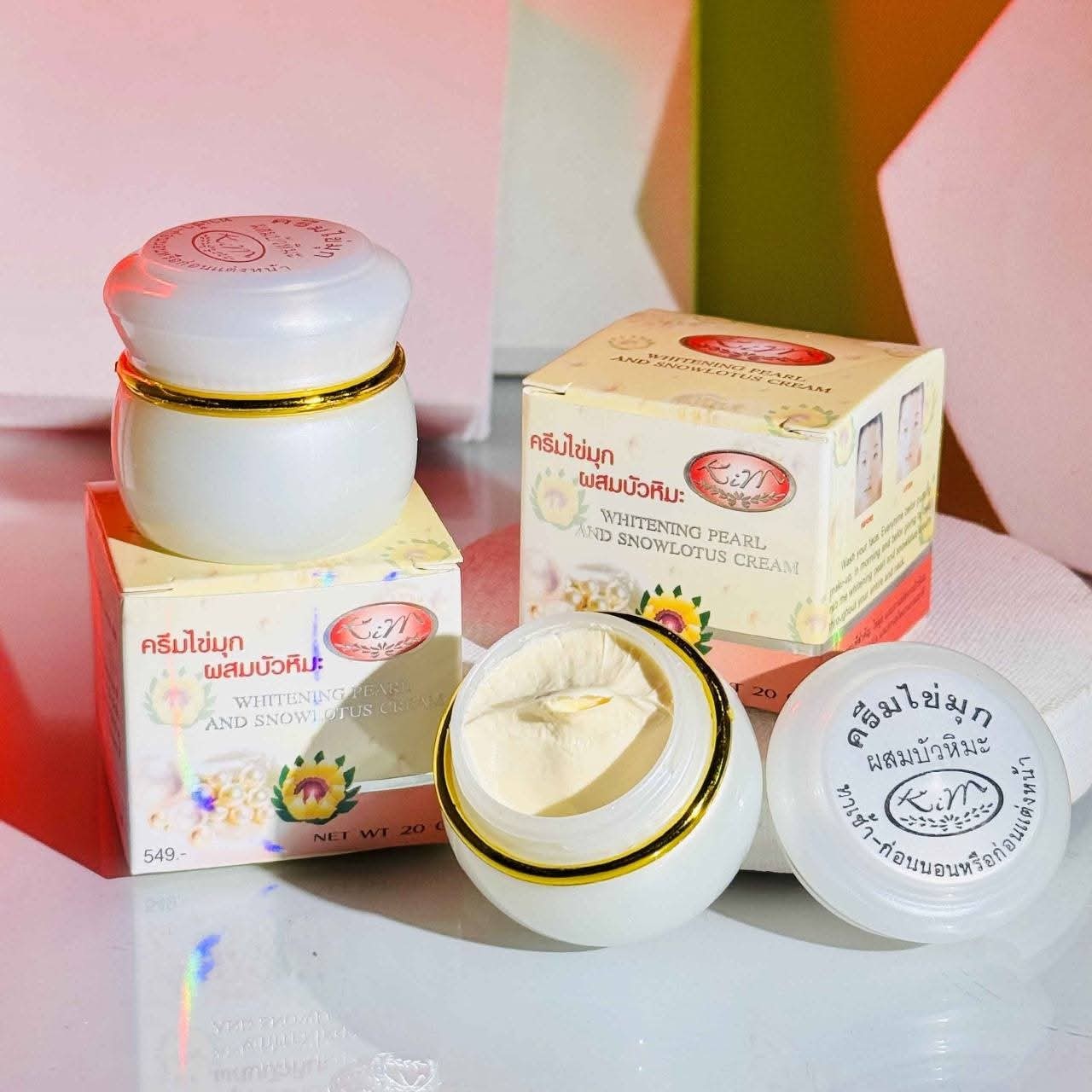 FB_IMG_1771222451483 (1) Kim Whitening Pearl & Snowlotus Cream - Image 1